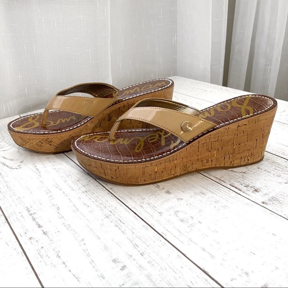 Sam Edelman | Wedged Sandals - Picture 3 of 8